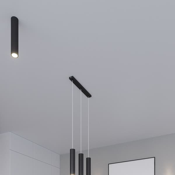 Vägglampa LAGOS 2 svart