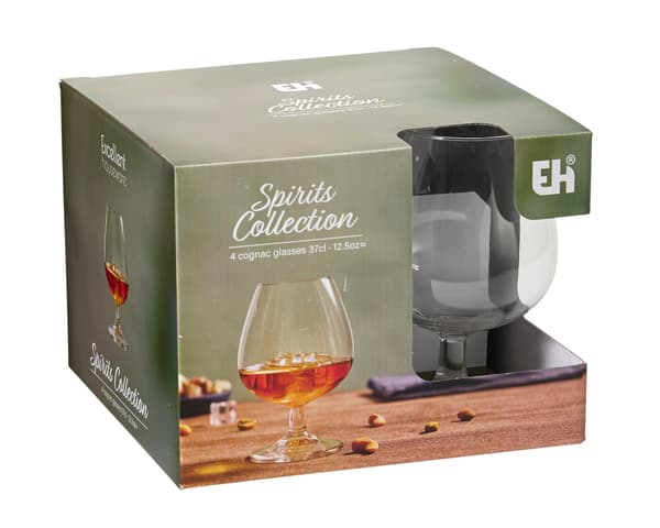 Cognacglas Konjak 37 cl 4-pack