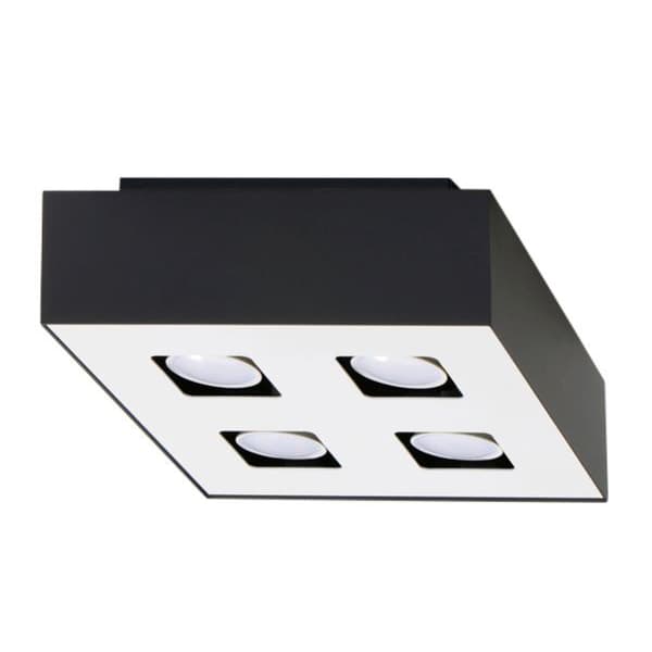 Taklampa MONO 4 svart