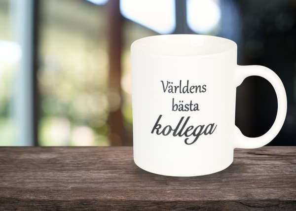 Mugg Världens bästa kollega