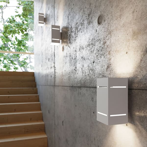 Vägglampa BLOCCO vit