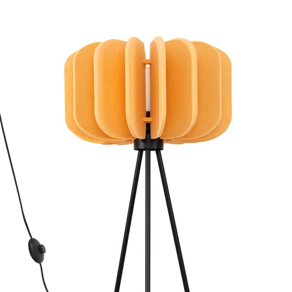 Golvlampa MULA 45 gul