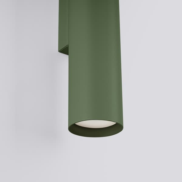 Vägglampa LAGOS 2 olivgrön