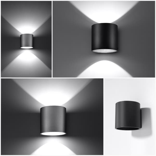 Vägglampa ORBIS 1 vit