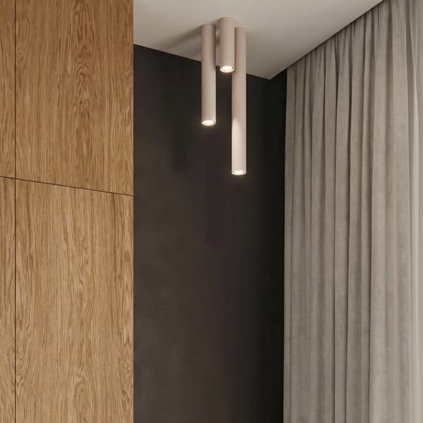 Taklampa LAGOS 10 beige