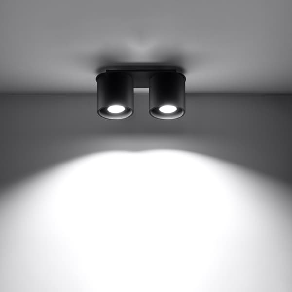 Taklampa ORBIS 2 svart