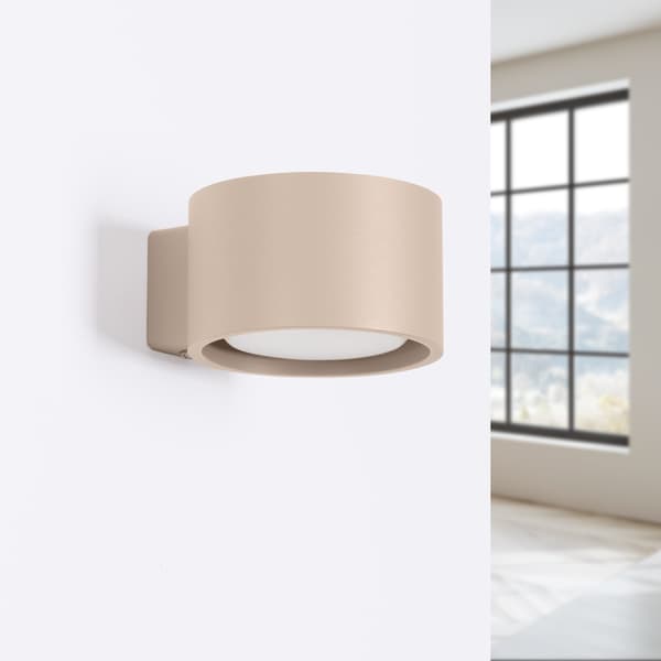 Vägglampa MODO 1 gråbrun Gx53