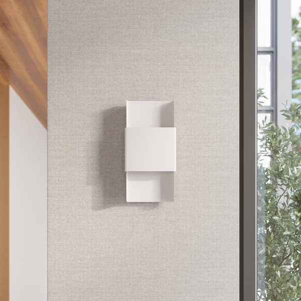 Vägglampa DURLIN vit