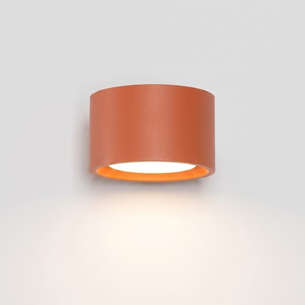 Vägglampa MODO 1 röd ockra Gx53