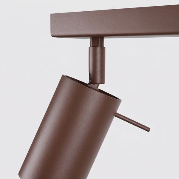 Taklampa RING 2 brun