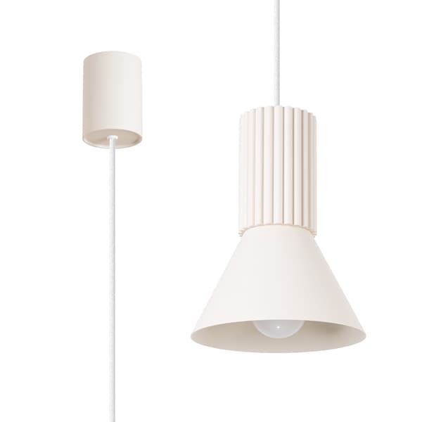 Pendellampa ESTRIA 1 beige