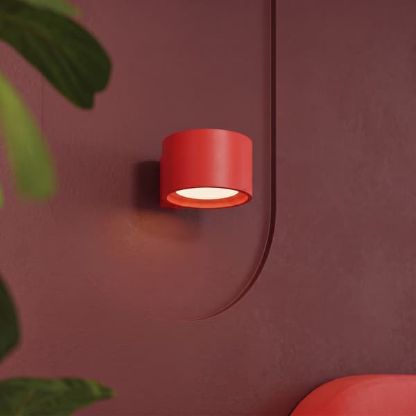Vägglampa MODO 1 röd Gx53