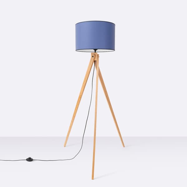 Golvlampa NATT marinblå
