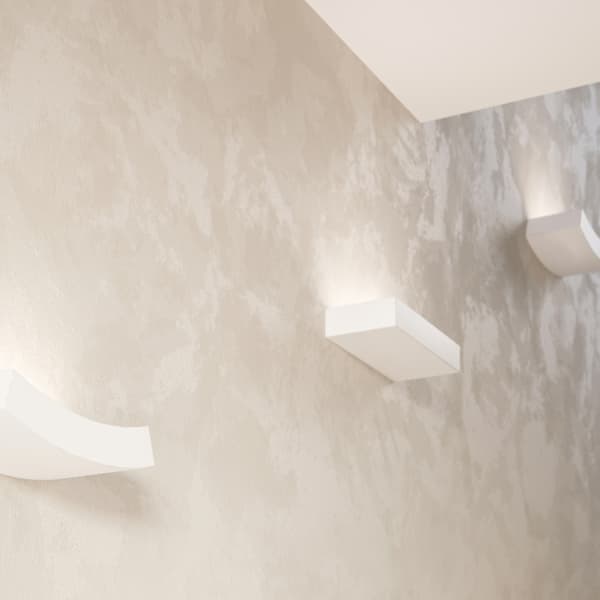 Vägglampa keramik HATTOR