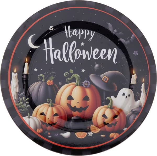 Undertallrik Fat Halloween Pumpor i Träd 33 cm