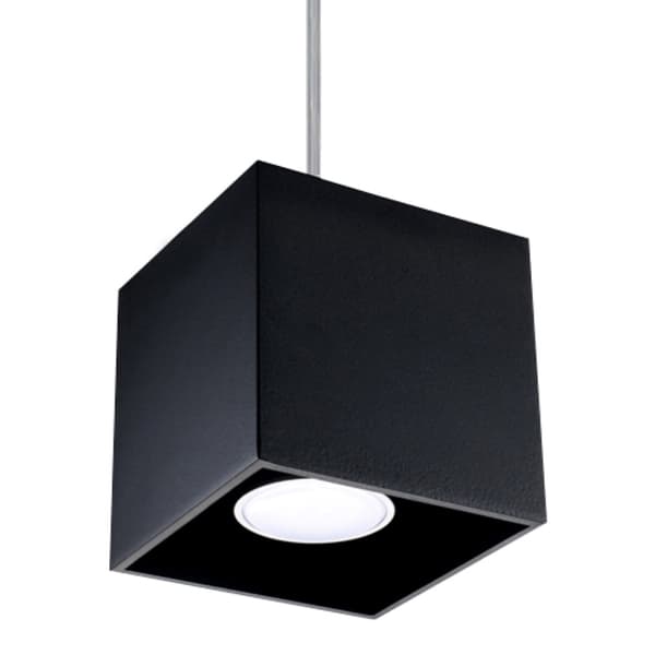 Pendel lampa QUAD 1 svart
