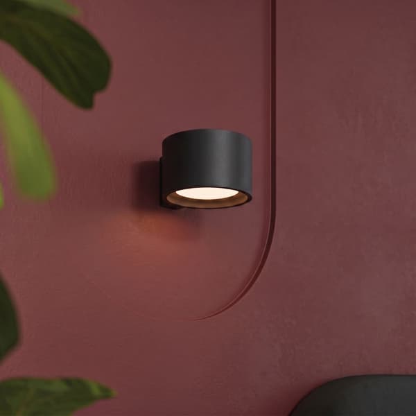 Vägglampa MODO 1 svart Gx53