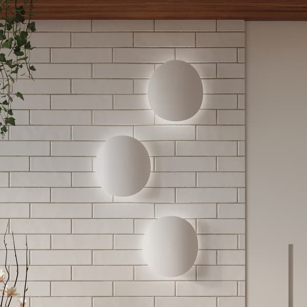 Vägglampa SENSES vit