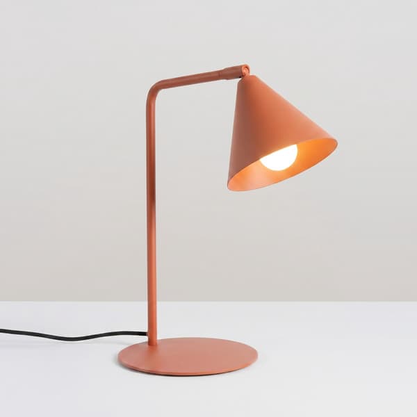 Bordslampa NOX röd ockra