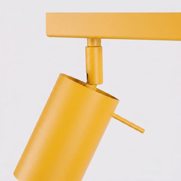 Taklampa RING 2 gul