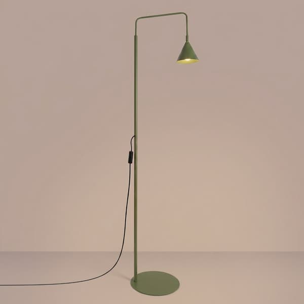 Golvlampa NOX olivgrön
