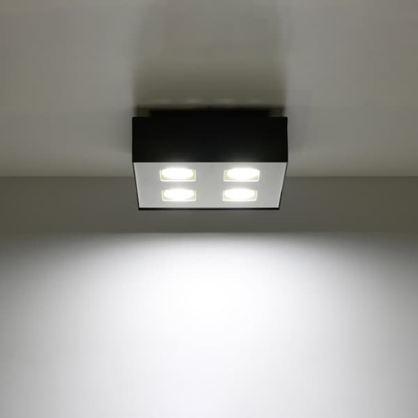 Taklampa MONO 4 svart