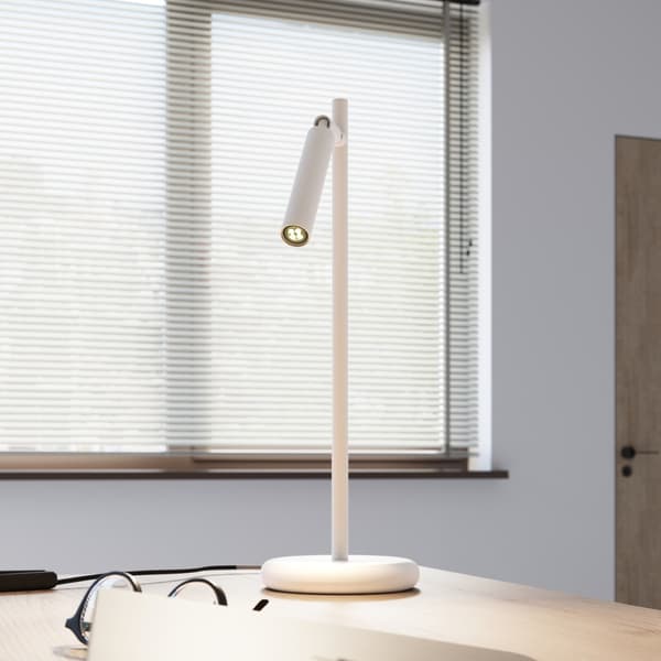 Bordslampa PASTELO vit