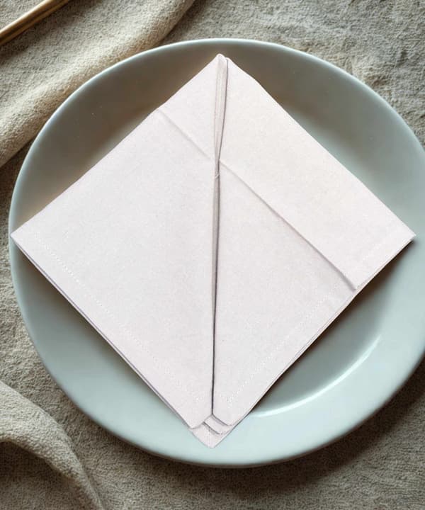 Tygservett Servett Beige 40x40 cm 4-pack