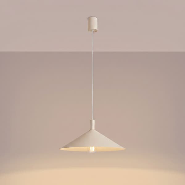 Pendellampa NOX 40 beige