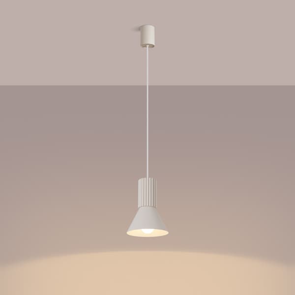 Pendellampa ESTRIA 1 beige