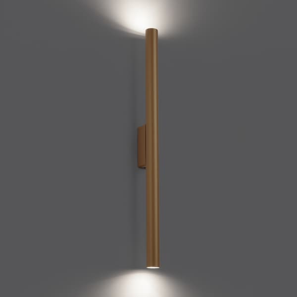 Vägglampa PASTELO 2 guld
