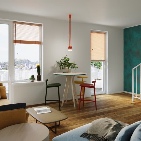 Pendel lampa DIEGO 1 orange