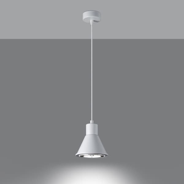 Pendel lampa TALEJA 1 vit [ES111]