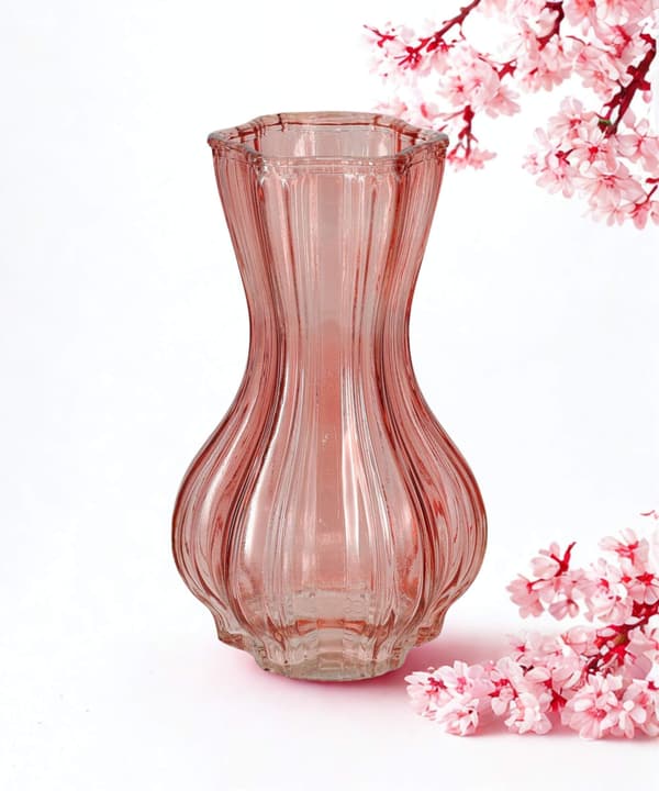 Vas Rosa Glas 20 cm
