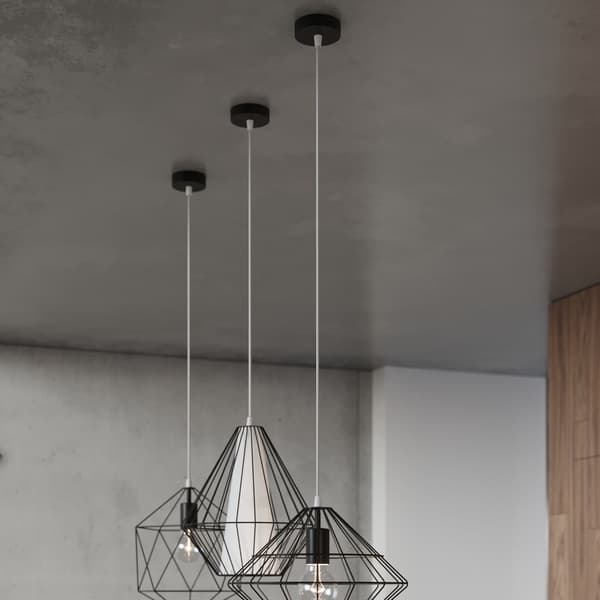 Pendel lampa UMBERTO svart