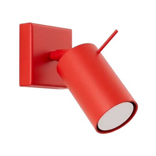 Vägglampa RING röd