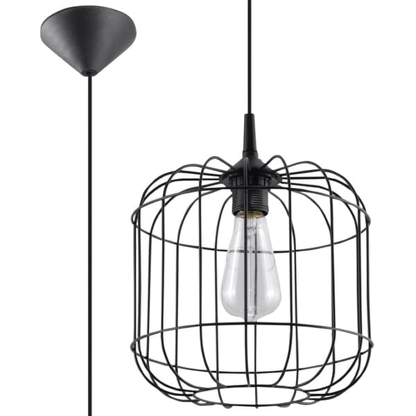Pendel lampa CELTA svart