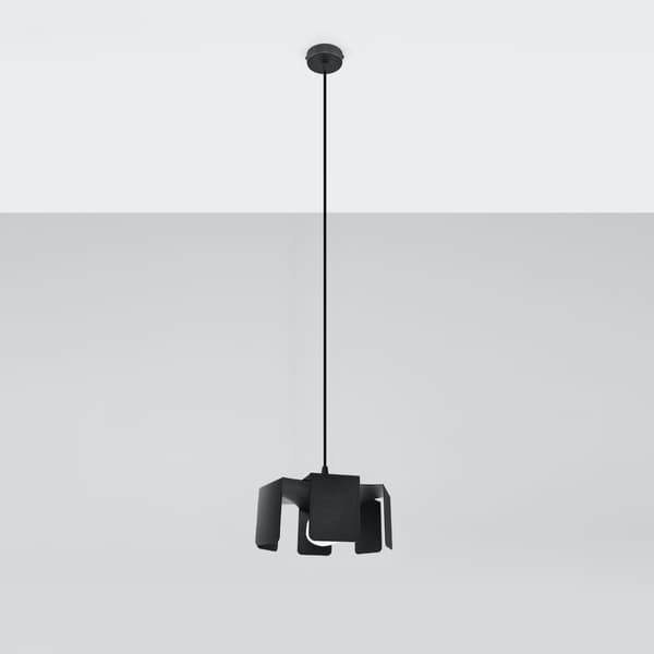 Pendel lampa TULIP svart