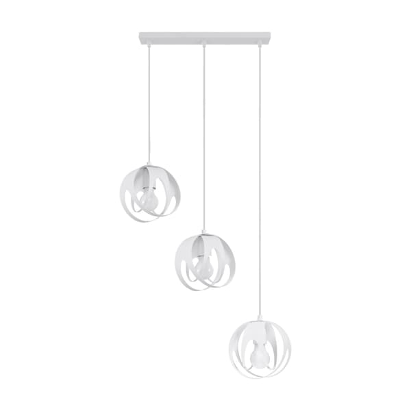 Pendel lampa TULOS 3L vit