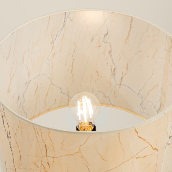 Golvlampa NEVIA marmor