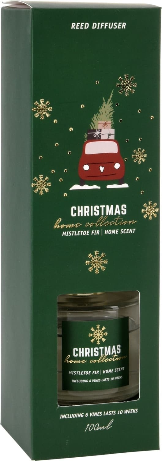 Doftpinnar Rumsdoft Mistletoe Fir Grön 100 ml