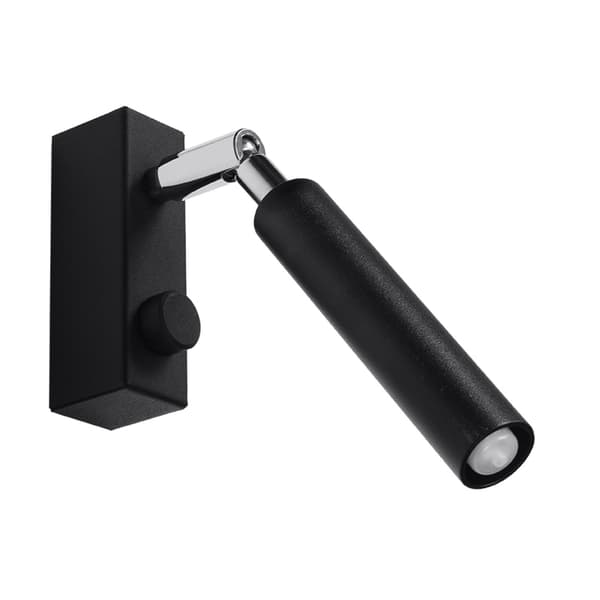 Vägglampa EYETECH 1 svart