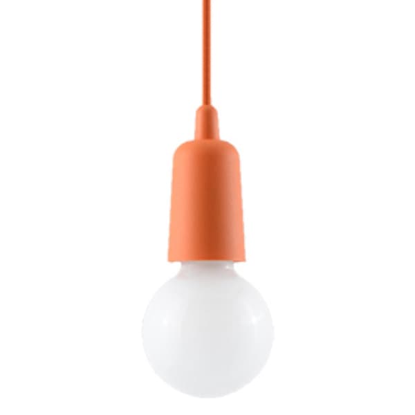 Pendel lampa DIEGO 1 orange