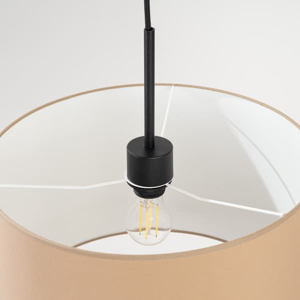 Pendellampa NEVIA beige