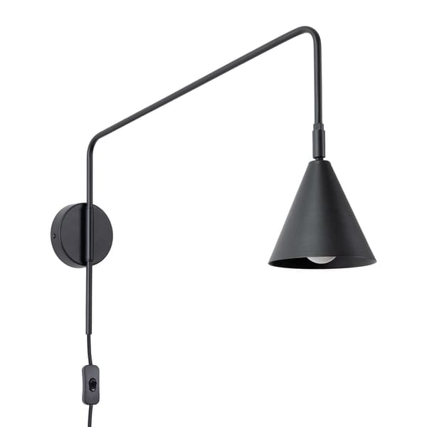 Vägglampa NOX svart