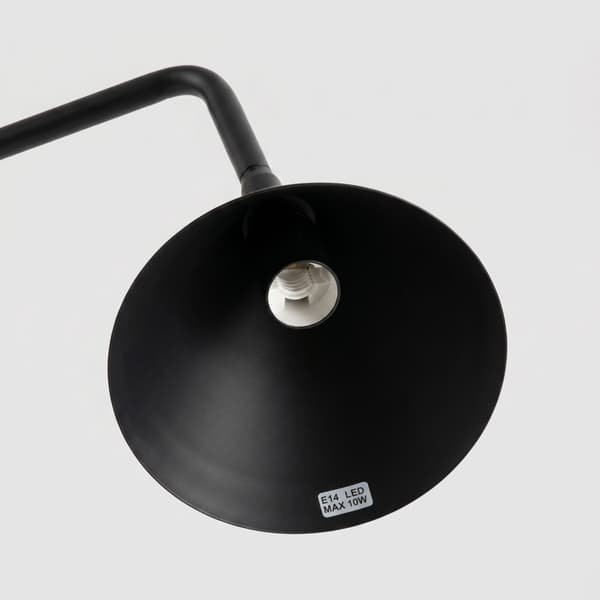Bordslampa NOX svart