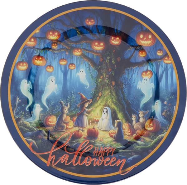 Undertallrik Fat Halloween Pumpa Skrämmande 33 cm