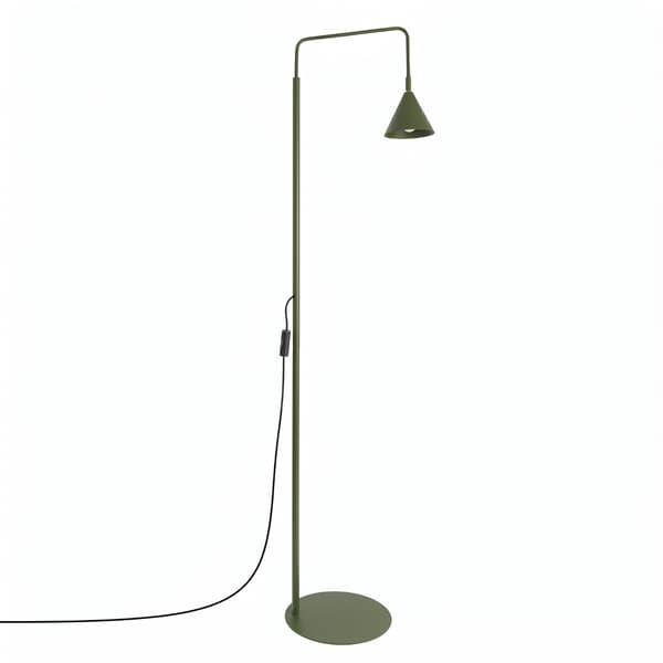 Golvlampa NOX olivgrön