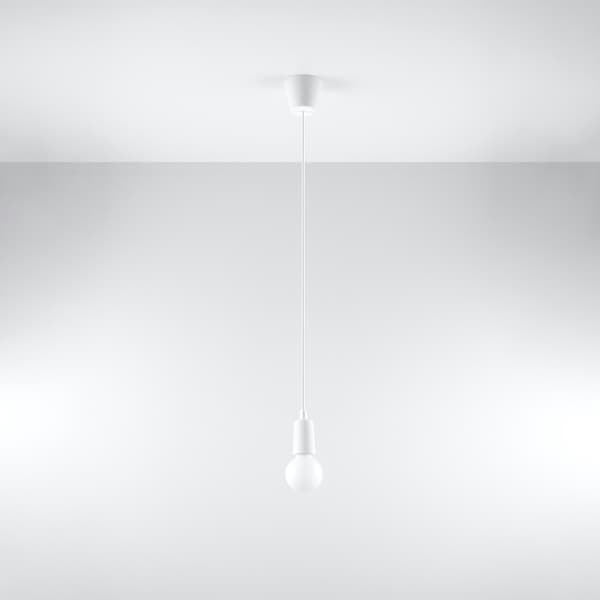 Pendel lampa DIEGO 1 vit