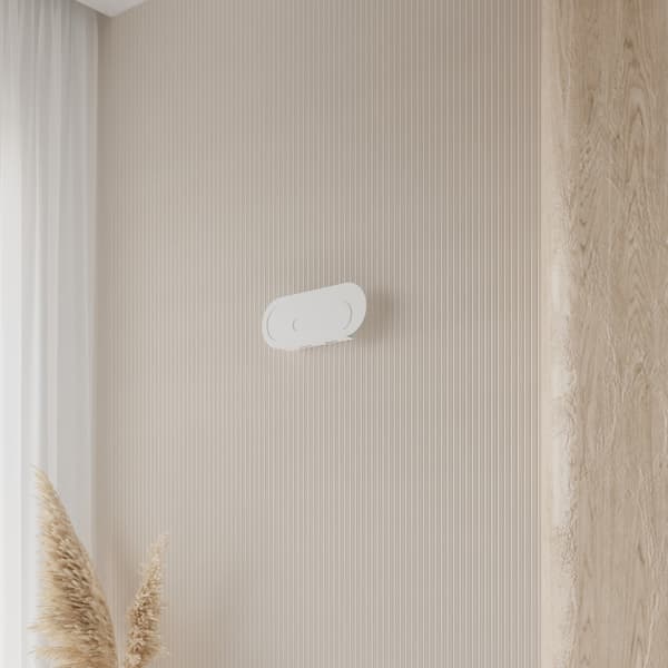 Vägglampa SACCON vit